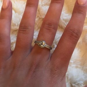 Pandora Sparkling Love Knot Ring